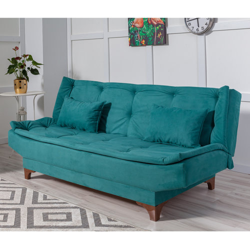 74.8'' Upholstered Sleeper Sofa 